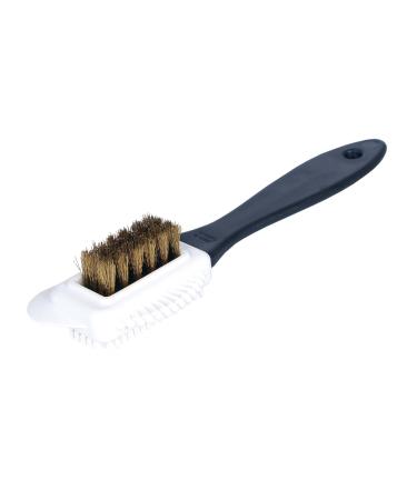 Kaps Quality Nubuck And Suede Multifunctional 4-Sided Cleaning Shoe Brush Brass Bristle Cleans And Gives Perfect Nap