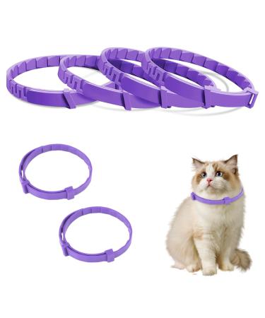 4-pack calming collar for cats long-lasting calming neck bands for cats pheromone cats Soothing collars of anti-stress and relaxation agents adjustable and waterproof - Buy Online on GoSupps.com