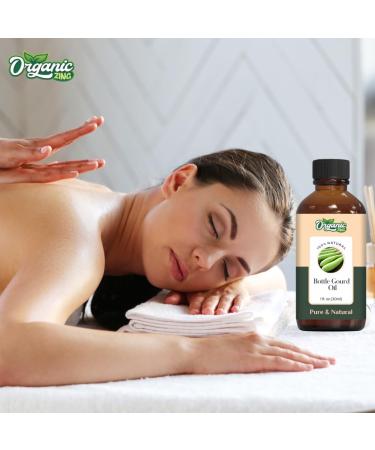 Bottle Gourd Oil - Pure & Natural Essential Oil for Skincare Hair Care & Massage - 30ml | Lagenaria Siceraria - Buy Online on GoSupps.com