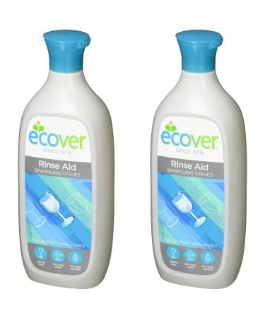 Ecover 1002053 Rinse Aid 500ml (Pack of 2) 500 ml (Pack of 2) Single