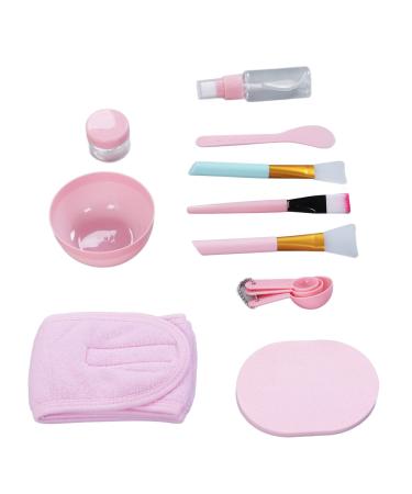 VGEBY DIY Facemask Bowl Brushes Set 12pcs Facial Mask Mixing Bowl Set Smooth Surface Portable Facial Mask Mixing Bowl Set