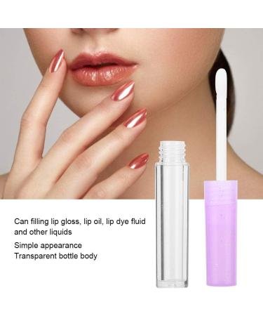 MAMJENNI Pack of 50 reusable bottles for lip gloss lip oil reusable bottles with good sealing DIY cosmetic containers pack of 50 - Buy Online on GoSupps.com
