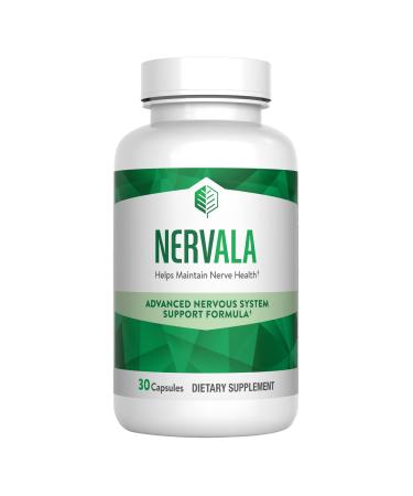 Barton Nutrition Nervala - Advanced Nerve Support Formula with Alpha Lipoic Acid 600mg Vitamin B 1 or Benfotiamine 75mg - 30 Capsules - Doctor Formulated
