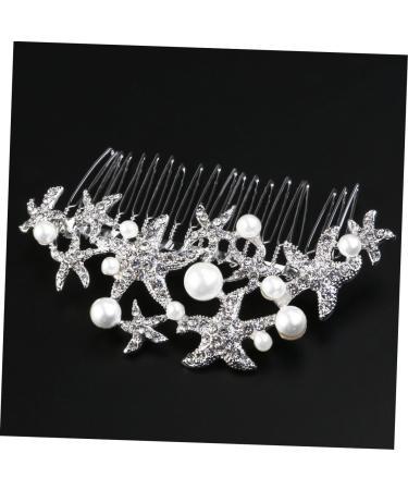 Housoutil Wedding Hair Accessories for Women Wedding Hair Clips for Brides Hair Claw Clips for Women Hair Clips for Women Bridal Pearl Women Hair Accessories Women's Hair Comb Fashion - Buy Online on GoSupps.com