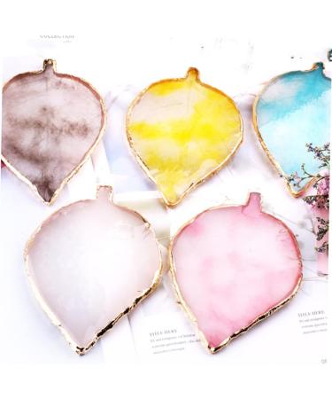minkissy Nail Art Painting Gel Palette Nail Art Polish Holder Manicure Palette Resin Makeup Palette Manicure Nail Palette Nail Art Display Color Display Plate Resin Palette Cosmetic Tool 9.5*8*1cm - Buy Online on GoSupps.com