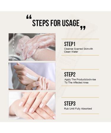 Scar Removal Cream 40g - Non-Oily Formula for Face & Body | Stretch Marks, Burns, & Scars Treatment - Buy Online on GoSupps.com