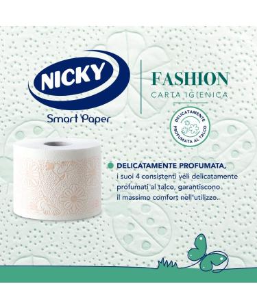 Nicky 4-Ply Toilet Paper Soft & Strong 4 Rolls | International Shipping Available - Buy Online on GoSupps.com