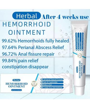 Healmusz Natural Herbal Hemorrhoids Ointment Healmusz Hemorrhoid Ointment Chinese Herbal Hemorrhoids Cream Organic Herbal Hemorrhoids Ointment 0.7Oz/20g (3pcs) - Buy Online on GoSupps.com