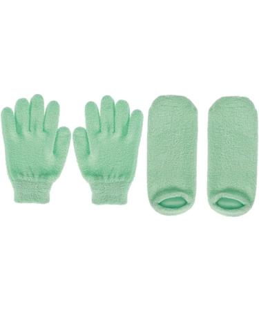 MAGICLULU 2 Pairs Gel Foot Gloves Hand Treatment Gloves Girls Sports Bras Hand Softening Gloves Glass Moisturizing Glove Socks Whiten Gloves Man Foot Patch Care - Buy Online on GoSupps.com