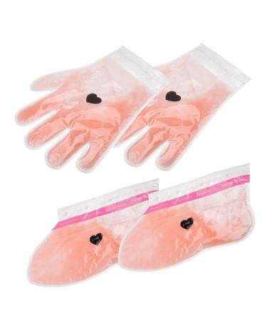 Healeved Kit De Th rapie Nourrissante La Cire Pour Les Pieds Et Les Mains - 2 Paires De Paraffine Pour P dicure Convient