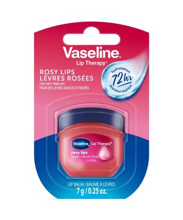 Vaseline Lip Therapy Lip Balm Mini Rosy 0.25 oz