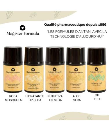 Oil Free Face Moisturizer 50 ml | Oily and Sensitive Skin | Provides a Matte Effect | Ideal for Atopic and Acne-Prone Skin | Day and Night | Women and Men | Magister Formula - Buy Online on GoSupps.com