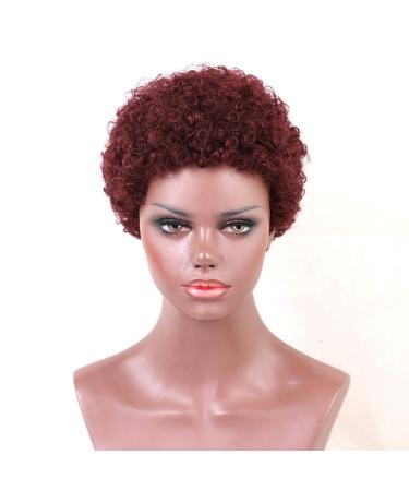 Wig Women Brown Brown Curly Synthetic Wavy Curly 80s 50s 60s 70s Hair