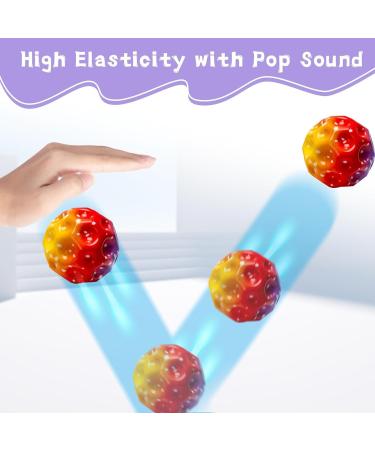 Yeahboom 6-Piece Astro Jump Ball Set | Original Mini Bouncing Balls for Kids | Perfect Party Gift & Space Toys | Colorful Fun for All Ages - Buy Online on GoSupps.com