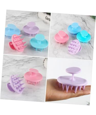 Tovinanna 4-Piece Silicone Shampoo Brush Set | Scalp Massage & Hair Care | Gentle Cleansing & Relaxation - Buy Online on GoSupps.com