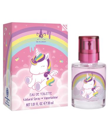 Eau de Toilette Natural Spray: Unicorn Parf m 30ml im sch nen Glasflakon mit rotem Kugelverschluss 1er Pack (30ml)