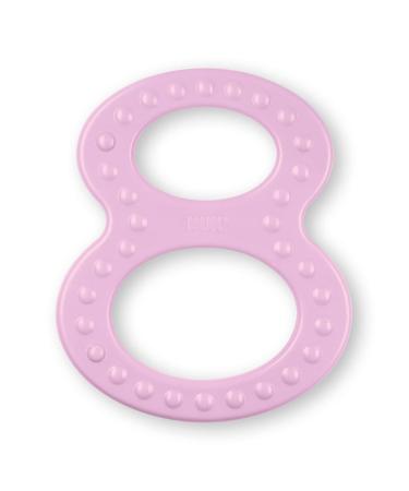 NUK Teething Ring Set - 2 Multi-Coloured Rings with Varied Surfaces for 0+ Months - Perfect for Soothing Baby's Gums - Buy Online on GoSupps.com