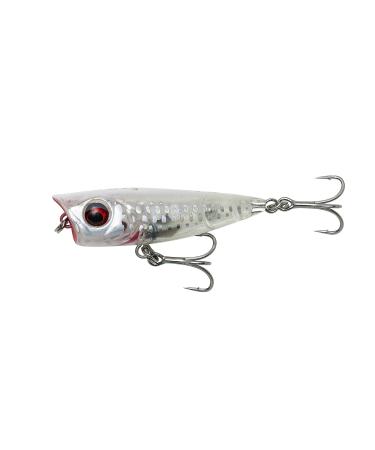 Savage Gear Salt Minnow Popper 4.3cm 4g - Surface Lure Crystal White