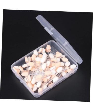 SOESFOUFU 120pcs Double Ended Eye Shadow Stick Eyeshadow Sponge Cosmetic Applicator Girl Makeup Tool Emulsion - Buy Online on GoSupps.com