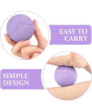 Iplusmile 3-in-1 Massage Ball - Muscle Massager Scooter & Voltage Massager Tool - TPE Fitness Violet Neck & Fascia Relief - Buy Online on GoSupps.com