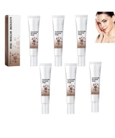 homomdy Set of 6 Glutathione Brightening Face Creams - Moisturizing Face Cream - Anti-Aging Brightening Cream - Spot Remover - Dark Spot Correcting Cream - For all skin types