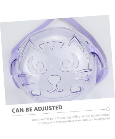 BESPORTBLE 3pcs Cat Muzzle Basket Muzzle for Dogs Kitten Mask Transparent Muzzle Hood Bubble Muzzle Pp - Buy Online on GoSupps.com