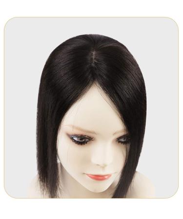 Yanamy 5x5 Remy Human Hair Topper | Silk Part Clip-on Hairpiece for Women | 10 Inch Length - International Shipping Available - Buy Online on GoSupps.com