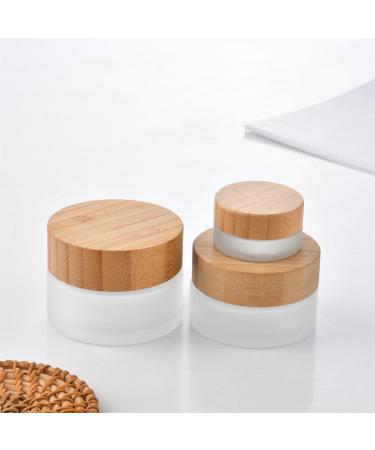 Travel Containers Glass Jars with Lids Transparent frosted Travel Containers Perfect for Storing Lotions and Unction for Lotions and Creams (Taille unique : 20g) - Buy Online on GoSupps.com