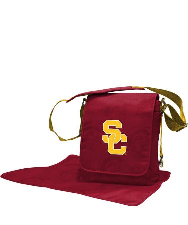 Lil Fan Diaper Messenger Bag, NCAA College Univ Souther California Trojans