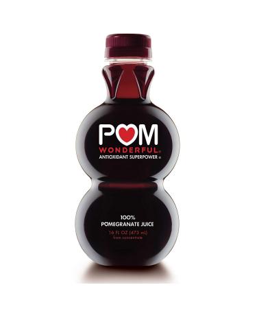 POM Wonderful Antioxidant Superpower 100% Pomegranate Juice - 16 Fl Oz.