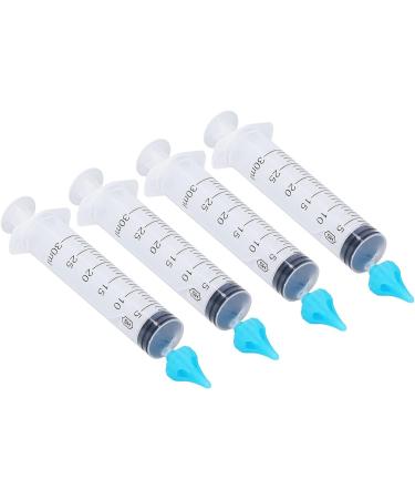 Alomejor 4pcs 30ml Ear Wax Remover Syringe - Ear Cleaning Irrigation Tool for Children and Adults - Buy Online on GoSupps.com