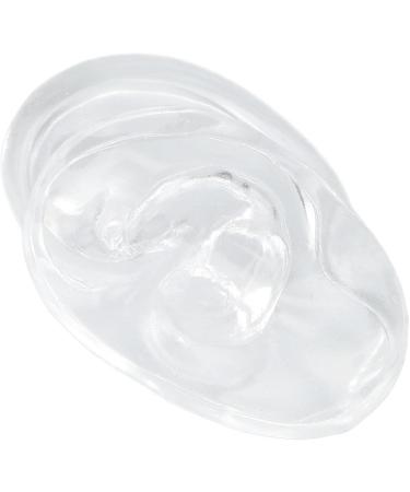 High-Quality Silicone Human Right Ear Model for Ear Sewing Practice - Waterproof Transparent Large Base - Buy Online on GoSupps.com