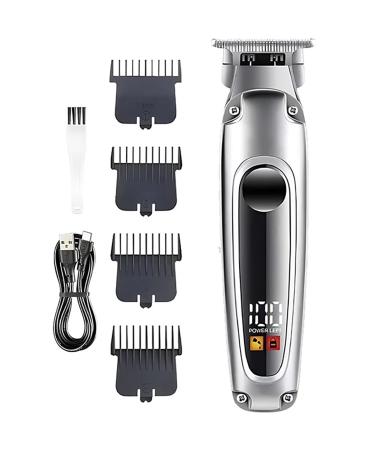 Professional Hair Clippers for Men Professional Oil Head Clipper LCD Digital USB High-Power Professional Electric Hair Clipper for Hairdressers