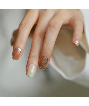 Zinipin Gellight Semi-Cured Gel Nail Strips | 36 Nail Wraps | Includes Nail Wipes Cuticle Stick & Nail File (Tempo Primo) - Buy Online on GoSupps.com