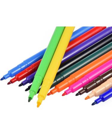 Coloring Pens Set Food Coloring Pens Edible Food Coloring 12 Colors Glycerin Food Grade Marker Pens Edible Ink Markers for Fondant Cookies Frosting Marshmallows White Chocolate Pastry - Buy Online on GoSupps.com