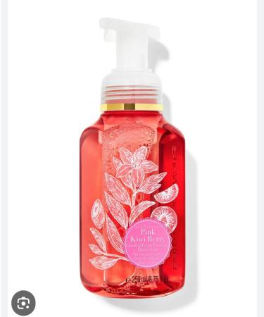 Pink Kiwi Berry - White BarnBath/Body Work- 3-Wick Scented Candle 14.5 OZ Burns 25-45 Hours and Gentle Foaming Hand Soap 8.75 Ounce with Strawberry Cake soap (Label Artwork Varies) - Buy Online on GoSupps.com