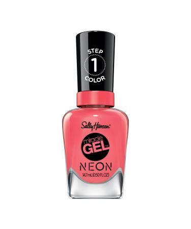 Sally Hansen Miracle Gel Neon Collection  873 Flash of Bright