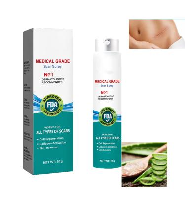 Amyrsd Scar Remove Advanced Spray for All Types of Scars Scar Removal Spray Acne Treatment Face Acne Scars and Dark Spaot Remover Gentle Skin Care Prone Skin Scars 1pcs