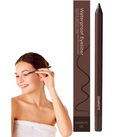 Eyeliner pencil - 2 in 1 eyeliner and eyebrow pencil 24H anti-smudge - Long-lasting beauty makeup for women and young people - Buy Online on GoSupps.com