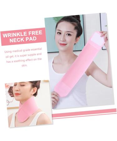 PartyKindom Neck Pad Moisturizing Smoothing Neck Pads Stretchable Neck Patch Moisturizing Skincare Beauty Patches Wrinkle Neck Anti Wrinkle Pink Neck Strap Polyester - Buy Online on GoSupps.com