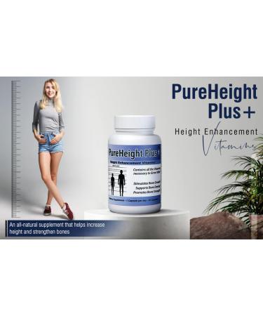 Pure BioTechnologies PureHeight Plus Height Enhancement Supplement - 30 Capsules - Buy Online on GoSupps.com