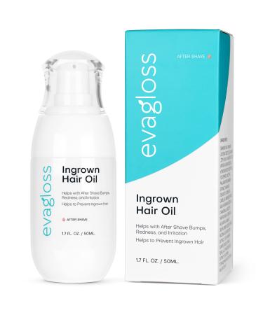 Ingrown Hair Treatment Oil Prevents Ingrown Hair Helps with Razor Bumps Hair Removal After Shave Bumps, Soothes Redness and Irritation - Good for Bikini Area, Legs, Underarm 1.7 Fl. oz