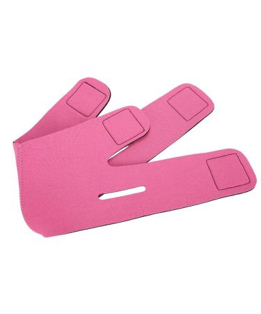 Rose Red Face Lifting Belt | V-Line Chin Cheek Lift Up Strap for Women | Anti Wrinkle Facial Slimming Bandage | Sagging Skin Firming Solution - Buy Online on GoSupps.com