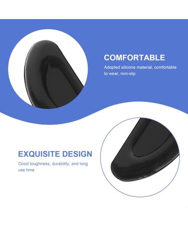 Healvian 20 Pairs Silicone Nose Pads for Glasses | Slipproof & Comfortable Nasal Cushions for Schnapps Glasses | Air Chamber Nose Protection Accessories - Buy Online on GoSupps.com