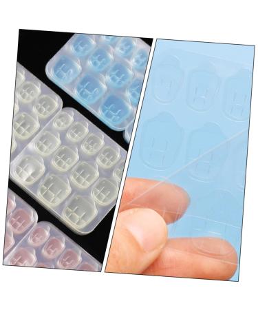 Housoutil 30 Sheets sticker nail press on glue glue nail stickers nail press on stickers press on nail glue Label Adhesive sheet false nail glue nail glue tabs false nails manicure - Buy Online on GoSupps.com