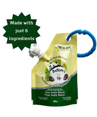 Natural Diaper Rash Cream for Babies | Soothes & Protects Sensitive Skin with Zinc Oxide Ointment - International Shipping Available - Buy Online on GoSupps.com