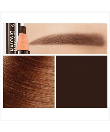 PiurUf Eyeliner 1 PC Pen-brow Waterproof Source Permanent Makeup Except lung Positioning position Dark brown lip Eyeliner Black (Dark Brown)