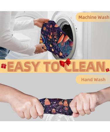 Mushroom Forest Beard Bib Apron - Beard Hair Catcher for Men | Perfect Gift for Father's Day Anniversary & Christmas - Includes 2 Suction Cups - Buy Online on GoSupps.com