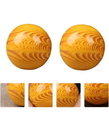 Lurrose 6 STK Health Balls - Sea Pasture Lacrosse Massage Balls for Deep Tissue Relaxation & Yoga Massage - Natural Resin Synthesis - Buy Online on GoSupps.com
