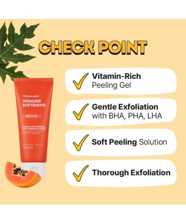 EUNYUL Vita Balance Wonder Softening Peeling Gel 100ml - Hydrating & Revitalizing Exfoliation for Glowing Skin - International Shipping Available - Buy Online on GoSupps.com